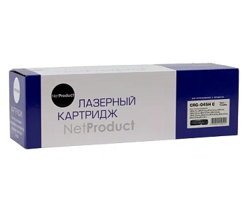 Картридж NetProduct (N-№045H C) для Canon LBP-611/613/MF631/633/635, C, 2,2K
