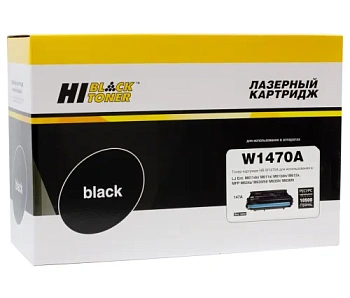 Картридж Hi-Black (HB-W1470A) для HP LJ Enterprise M610dn/611dn/612dn/MFP M634/635, 10,5K, б/ч