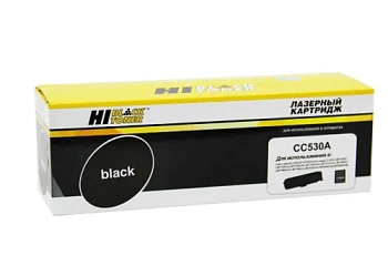 Картридж Hi-Black (HB-CC530A/CE410/CF380/718) для HP CLJ CP2025/CM2320/Canon LBP7200, Bk, 4K