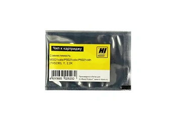 Чип Hi-Black к картриджу Kyocera ECOSYS M5521cdw/P5021cdw/P5021cdn (TK-5230), Y, 2,2K