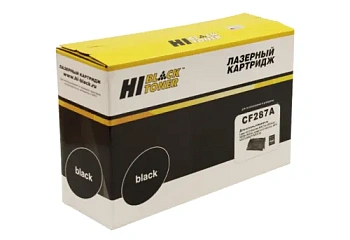 Картридж Hi-Black (HB-CF287A) для HP LJ M501dn/M506dn/M506x/M527dn/M527f/M527c, 9K