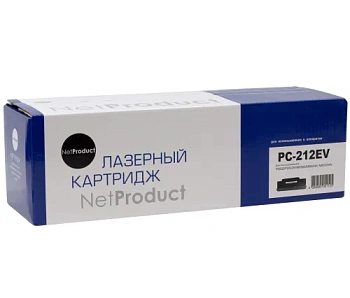 Картридж NetProduct (N-PC-212EV) для Pantum P2502/P2502W/M6502/M6502W/M6552NW, 1,6K
