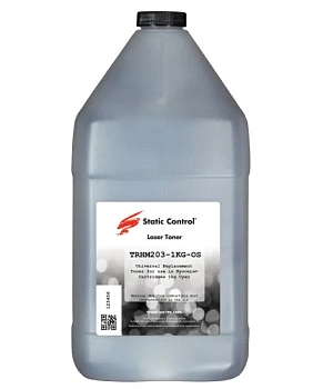 Тонер Static Control для HP LJPM203/227, Bk, 1 кг, флакон