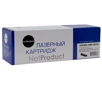 Тонер-картридж NetProduct (N-CF230X/051H) для HP LJ Pro M203/MFP M227/LBP162dw/MF 264dw/267dw, 4K