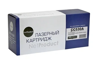 Картридж NetProduct (N-CC530A/CE410/CF380/718) для HP CLJ CP2025/CM2320/Canon LBP7200, Bk, 4K