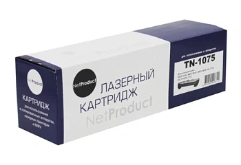Тонер-картридж NetProduct (N-TN-1075) для Brother HL-1110R/1112R/DCP-1510R/MFC-1810R, 1K
